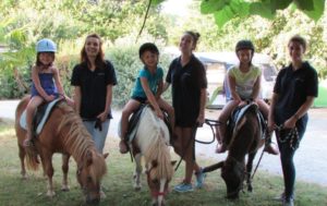 balade à poney au camping en Vendée