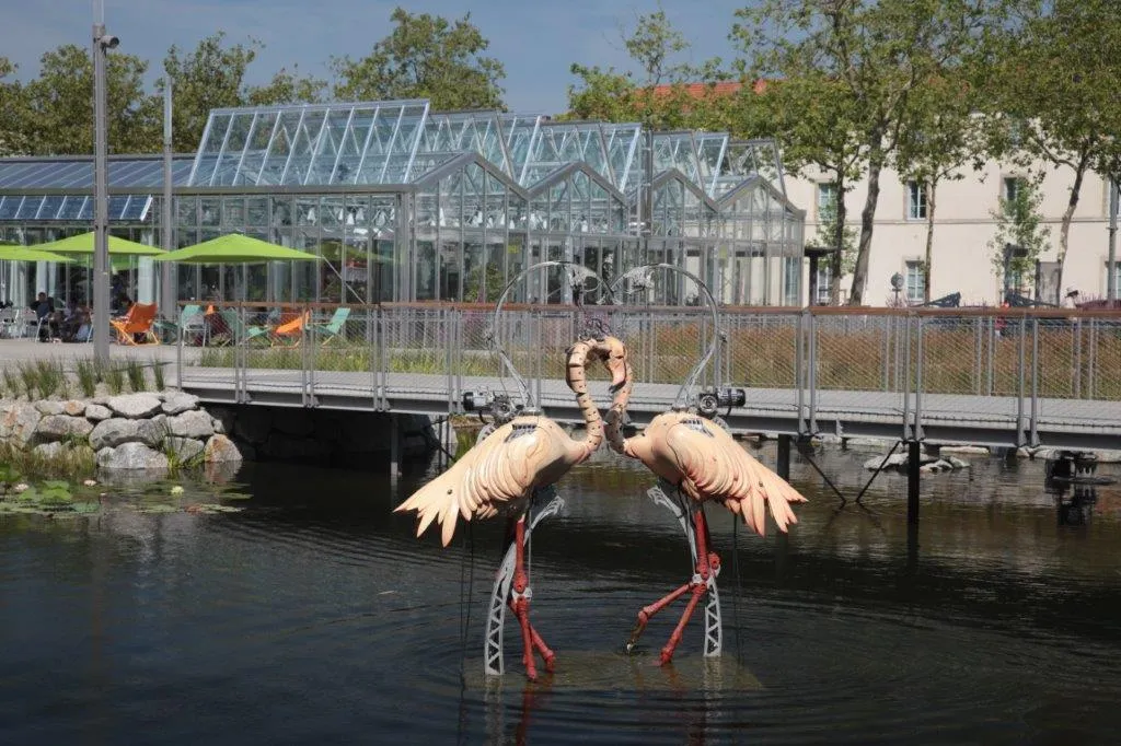 Animaux de la place napoléon à la roche sur yon